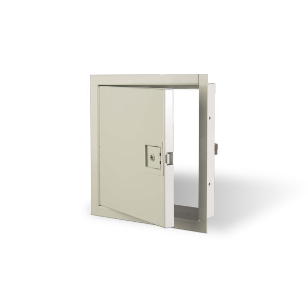 Karp Uninsulated Fire Rated Access Door, KRP-250FR Keyed Paddle Latch Prime 36x36 NKRPP3636PH